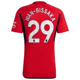 Camisola Manchester United Wan-Bissaka 29 Equipamento Principal 2023-24 Manga Curta